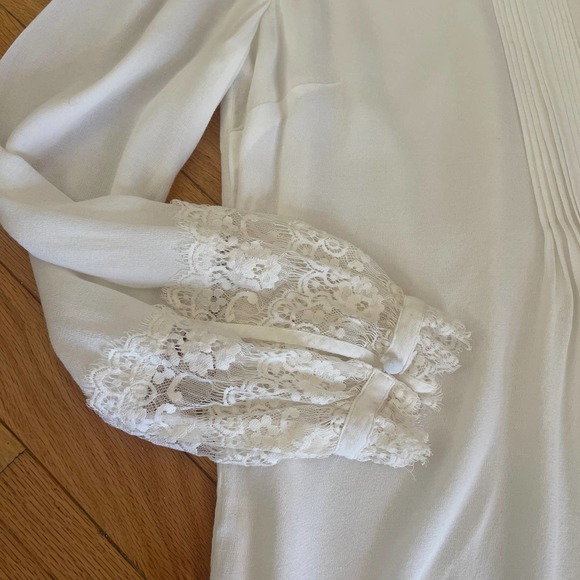 Boden White Lace Blouse - Picture 6 of 15